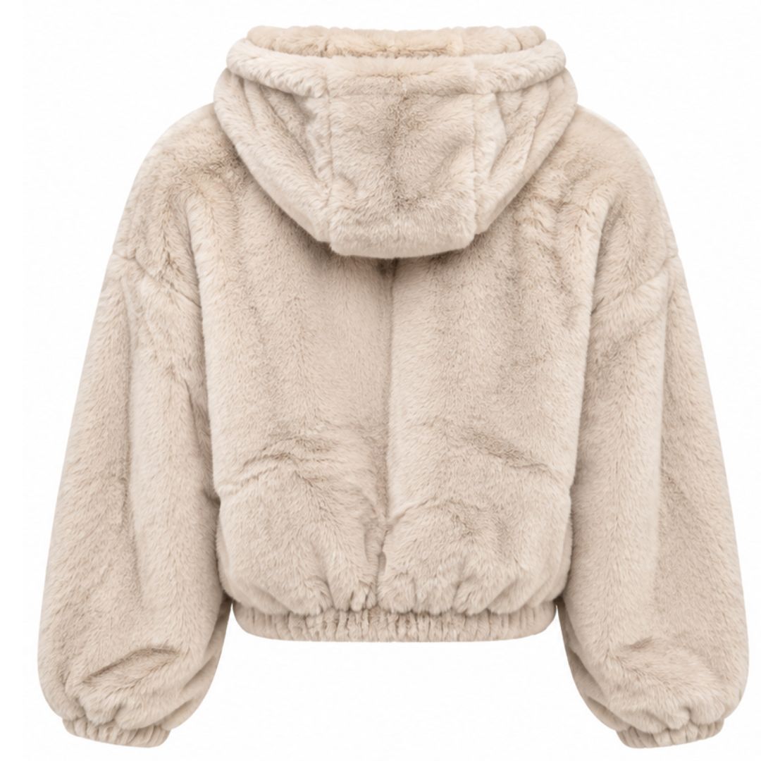 Faux fur Jacket offwhite