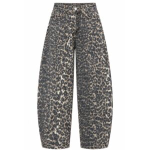 Barrel Jeans Leopard