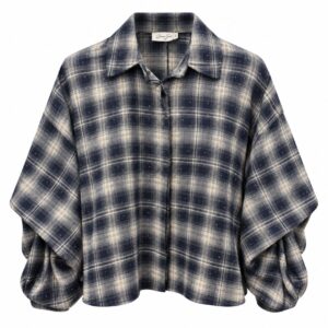 Houthakkers blouse navy